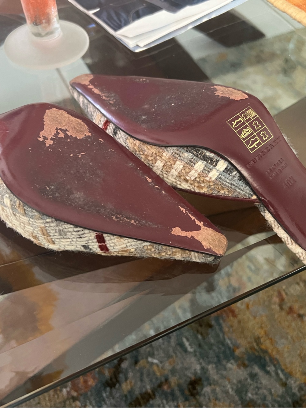 Mules Burberry - Picture 4 of 4